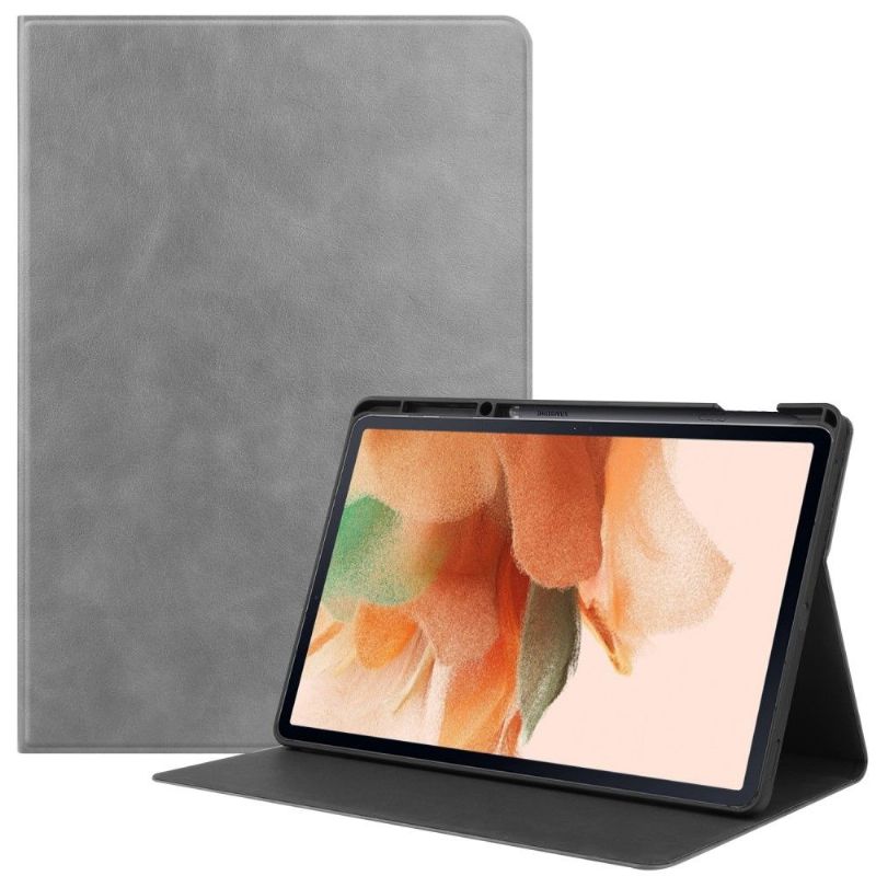 Flipové Pouzdro Na Samsung Galaxy Tab S7 FE Retro Umělá Kůže