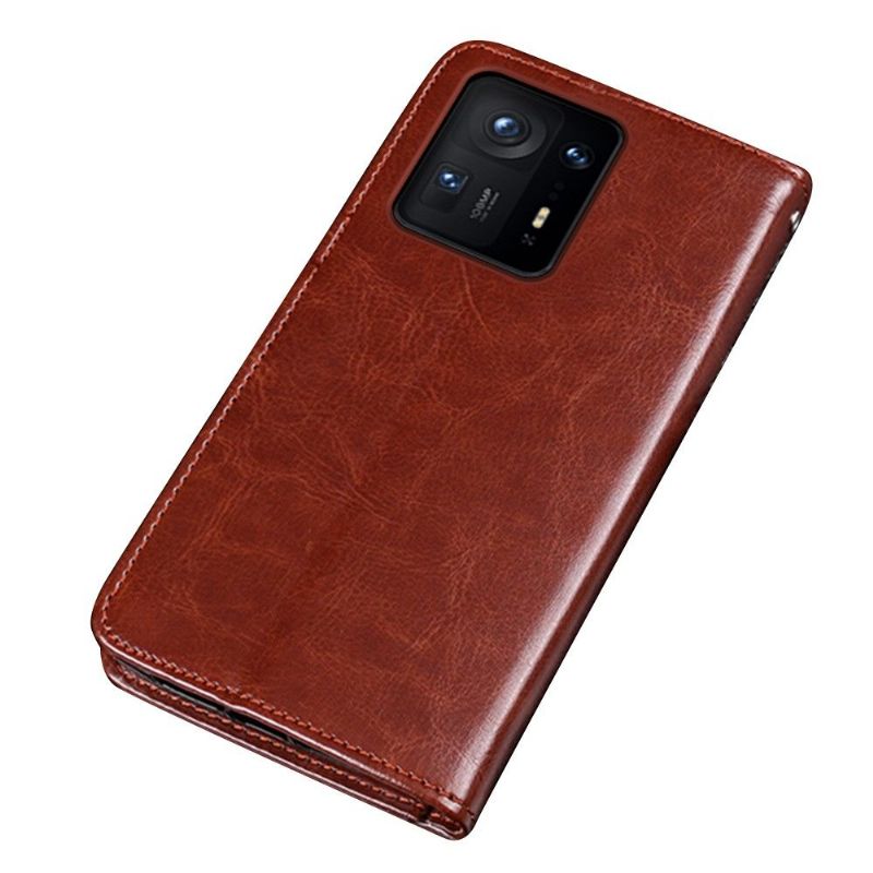 Flipové Pouzdro Na Xiaomi Mix 4 Kožené Pouzdro Kožený Efekt Idewei Folio