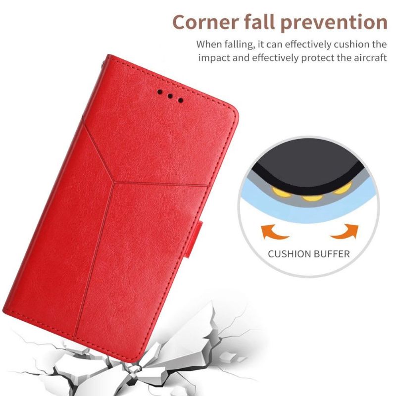 Flipové Pouzdro Na Xiaomi Mix 4 Kožený Efekt Čar Y