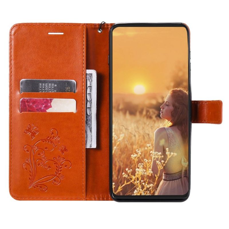 Flipové Pouzdro Na Xiaomi Mix 4 Motýli Podpůrných Funkcí
