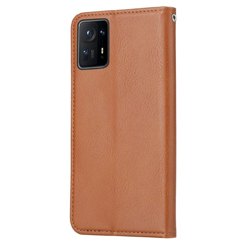 Flipové Pouzdro Na Xiaomi Mix 4 Pouzdro S Koženým Stojánkem
