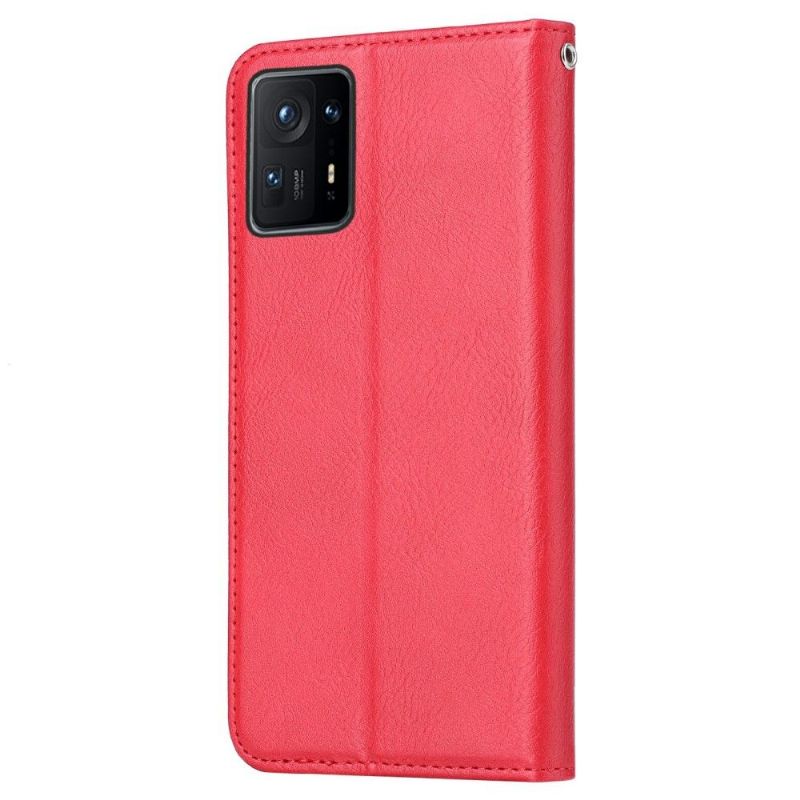 Flipové Pouzdro Na Xiaomi Mix 4 Pouzdro S Koženým Stojánkem