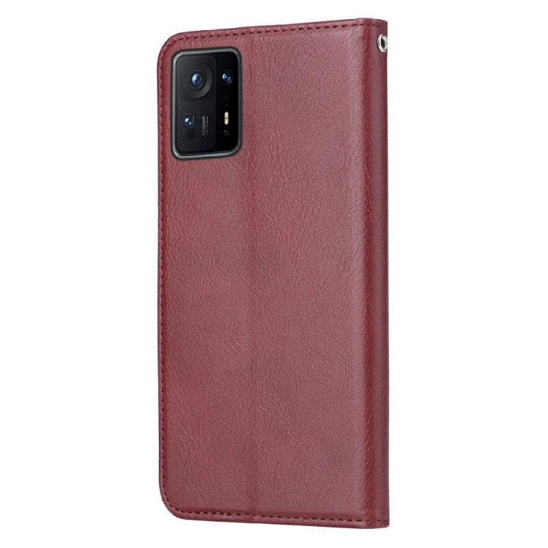 Flipové Pouzdro Na Xiaomi Mix 4 Pouzdro S Koženým Stojánkem