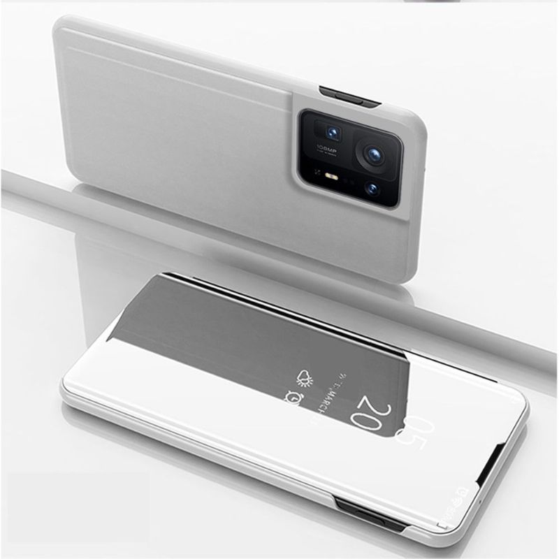 Kryt Na Xiaomi Mix 4 Flipové Pouzdro Zrcadlový Efekt