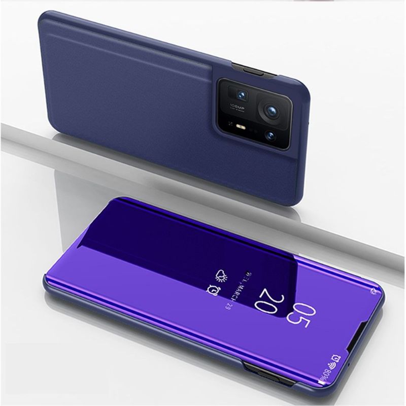 Kryt Na Xiaomi Mix 4 Flipové Pouzdro Zrcadlový Efekt