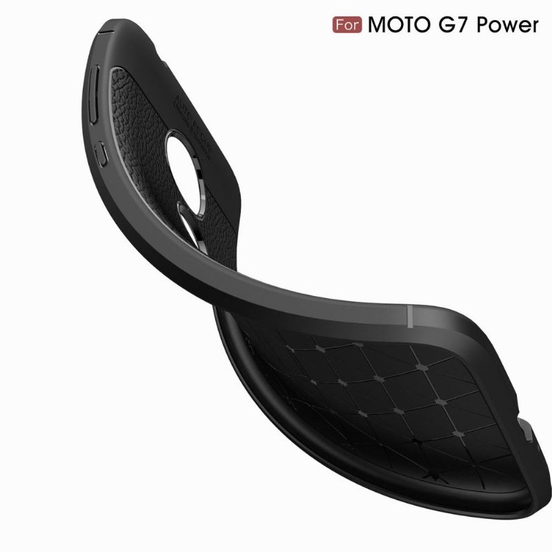 Kryty Na Mobil Na Motorola Moto G7 Power Gel Na Konečnou Úpravu Umělé Kůže