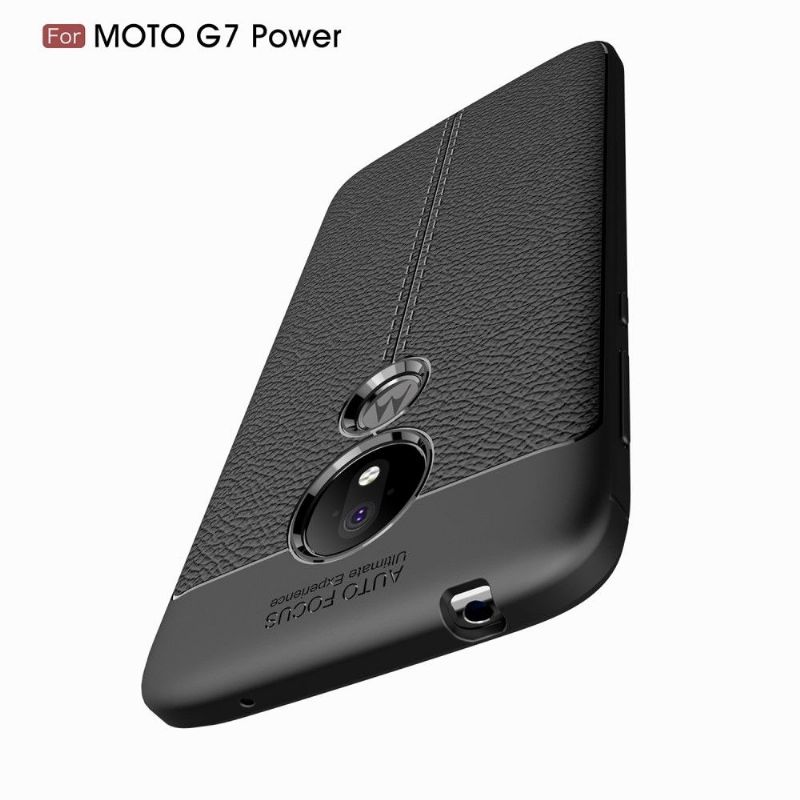 Kryty Na Mobil Na Motorola Moto G7 Power Gel Na Konečnou Úpravu Umělé Kůže