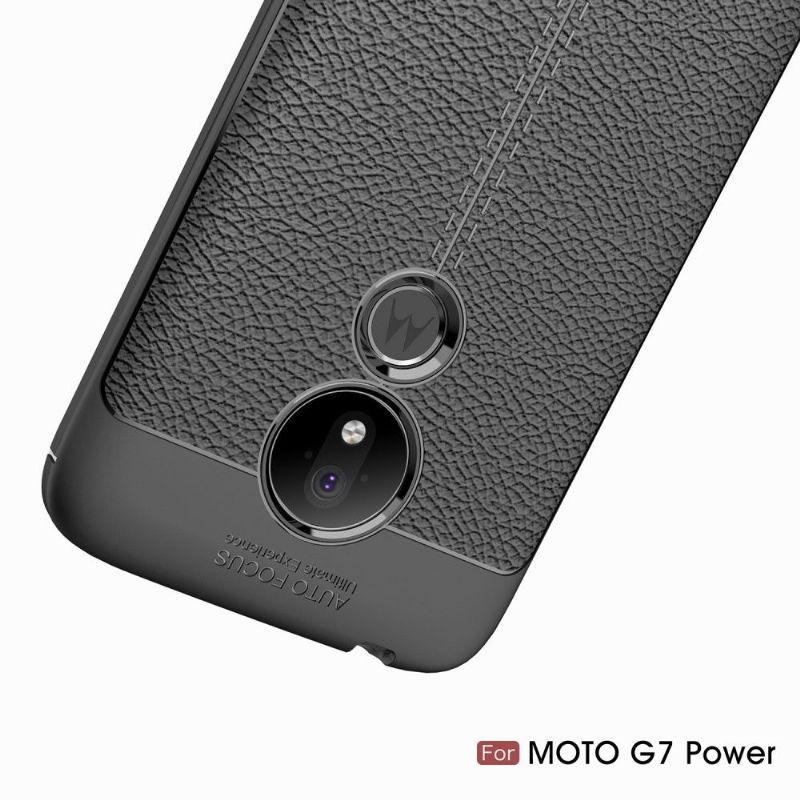 Kryty Na Mobil Na Motorola Moto G7 Power Gel Na Konečnou Úpravu Umělé Kůže