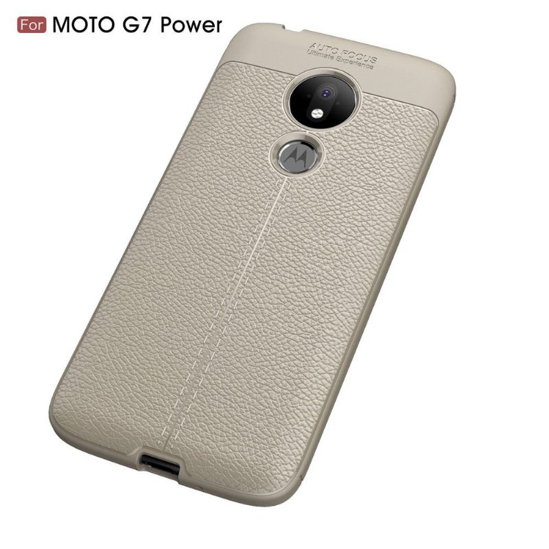 Kryty Na Mobil Na Motorola Moto G7 Power Gel Na Konečnou Úpravu Umělé Kůže