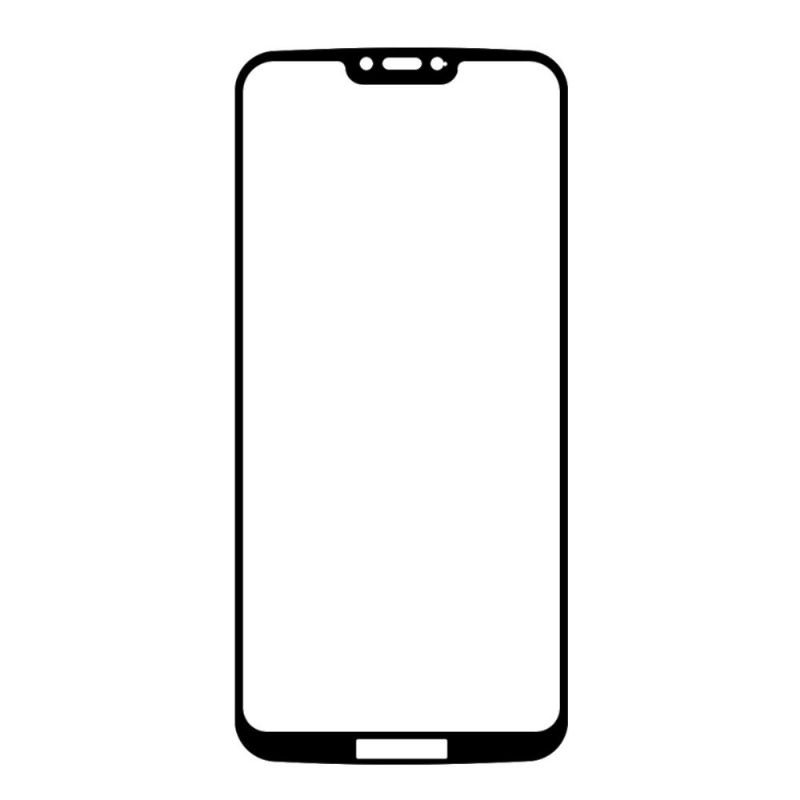 Motorola Moto G7 Power – Ochranné Tvrzené Sklo V Plné Velikosti – Černá