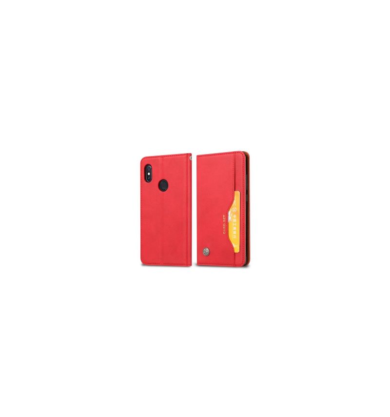 Flipové Pouzdro Na Xiaomi Mi A2 Lite Kožený Stojánek