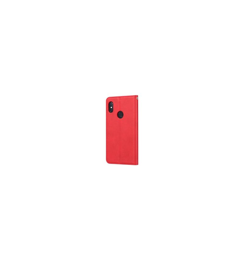 Flipové Pouzdro Na Xiaomi Mi A2 Lite Kožený Stojánek