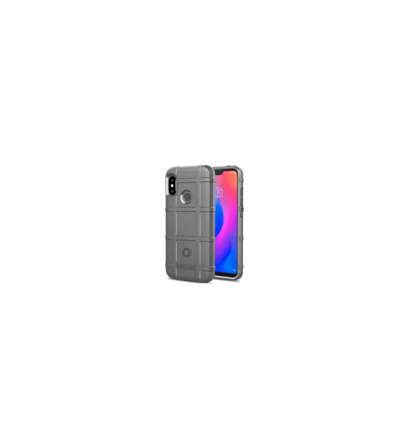 Kryt Na Xiaomi Mi A2 Lite Ochrana Čtvercové Mřížky