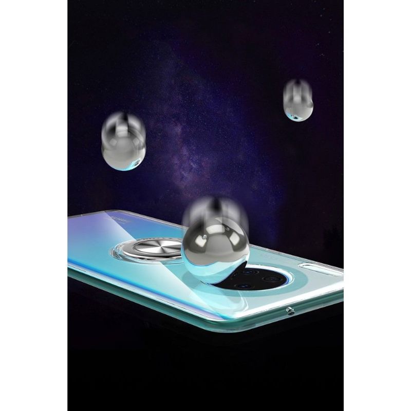 Kryt Na Huawei Mate 30 Transparentní S Magnetickým Kroužkem