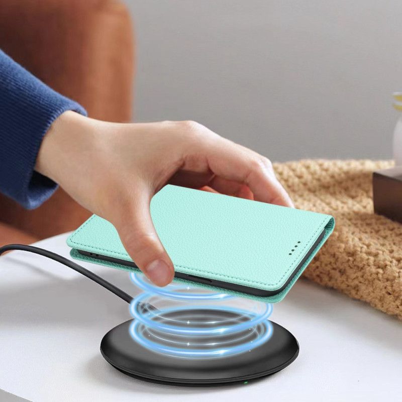 Kožené Pouzdro Folio Na Realme 14 Pro 5g Klasická Rfid Peněženka