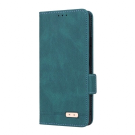 Kožený Kryt Realme 14 Pro 5g Retro Semišový Efekt