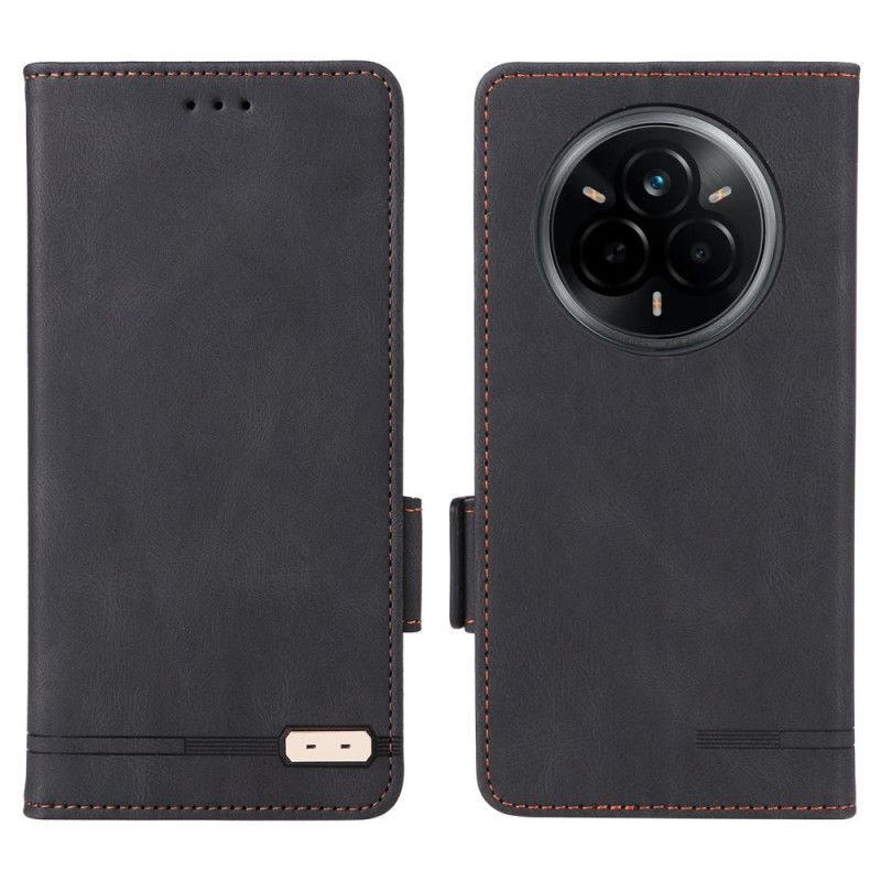 Kožený Kryt Realme 14 Pro 5g Retro Semišový Efekt