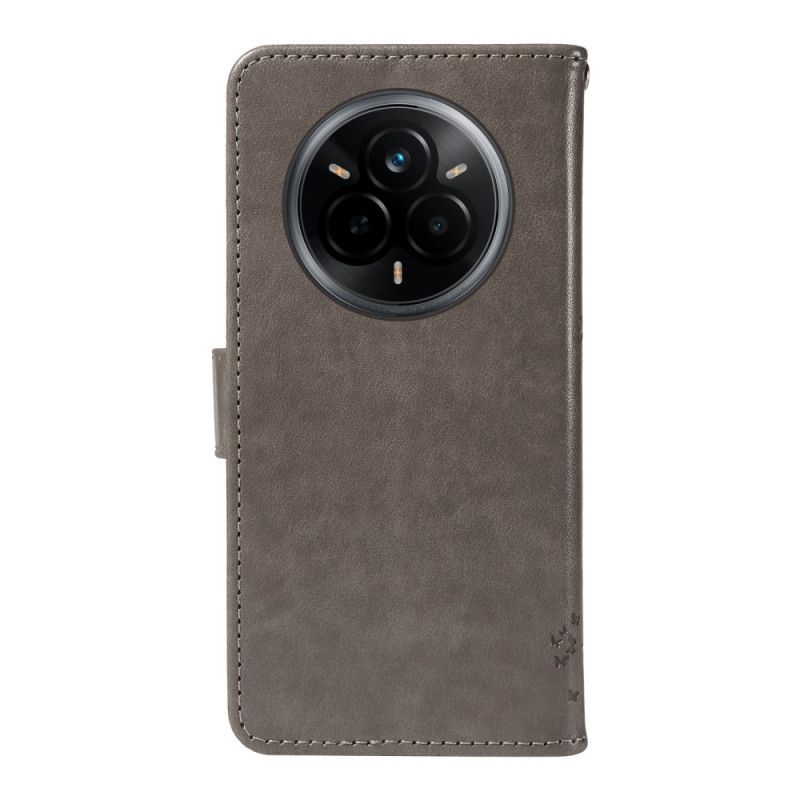 Kožený Kryt Realme 14 Pro 5g Strom A Kočka