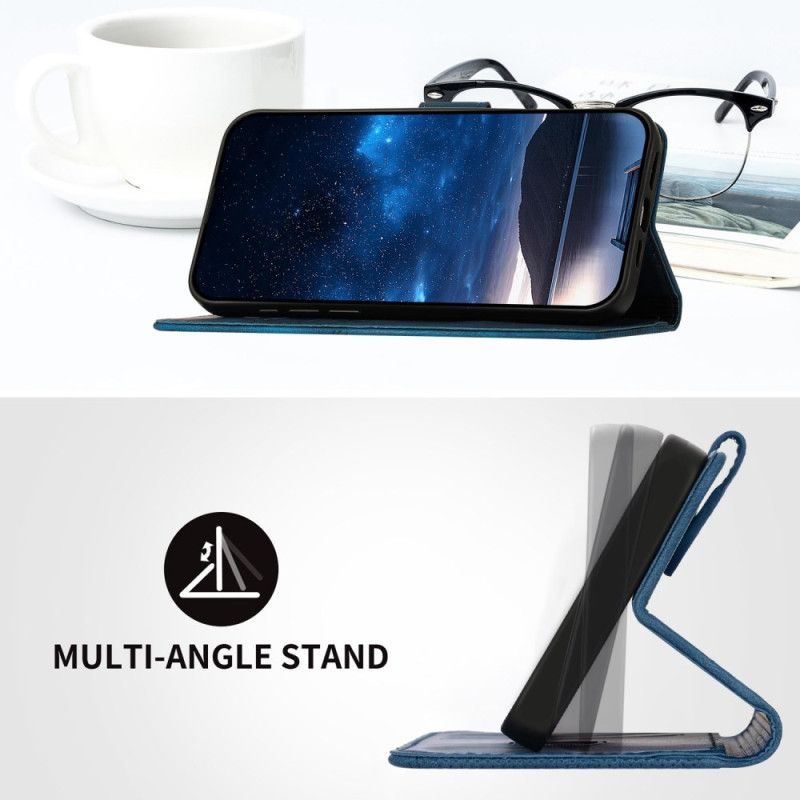 Peněženková Pouzdra Realme 14 Pro 5g Geometričtí Motýli S Popruhem