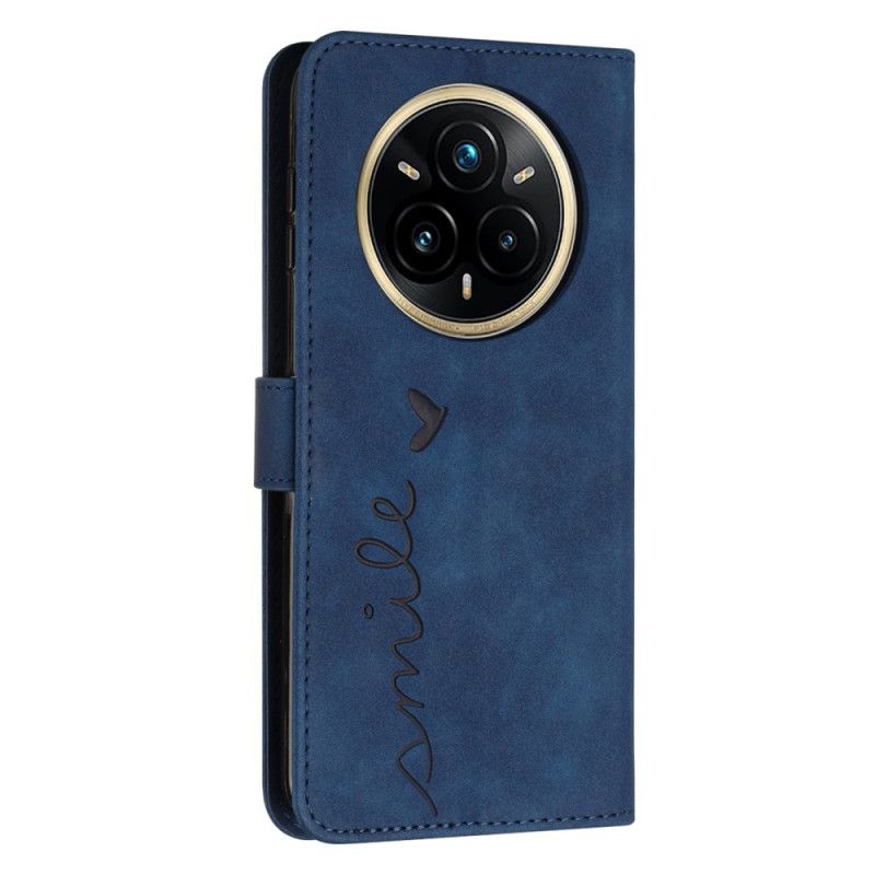 Peněženková Pouzdra Realme 14 Pro 5g Úsměv S Páskem