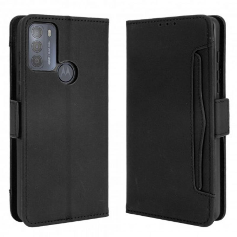 Flipové Pouzdro Na Moto G50 Multi-card Premier Class