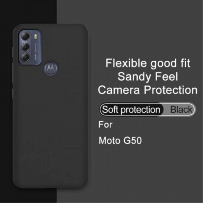 Kryt Na Moto G50 Silikonová Podložka Imak Řady Uc-3