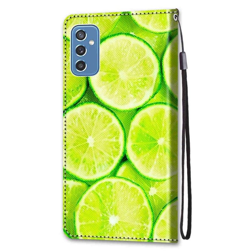 Flipové Pouzdro Na Samsung Galaxy M52 5G Citron