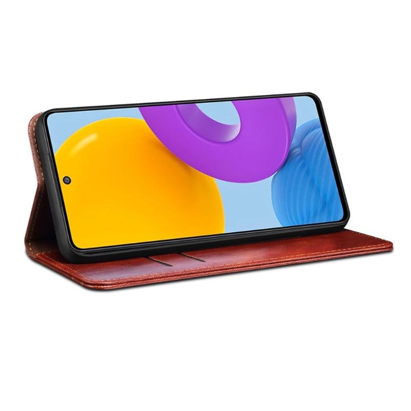 Flipové Pouzdro Na Samsung Galaxy M52 5G Ernestine Odkryté Švy