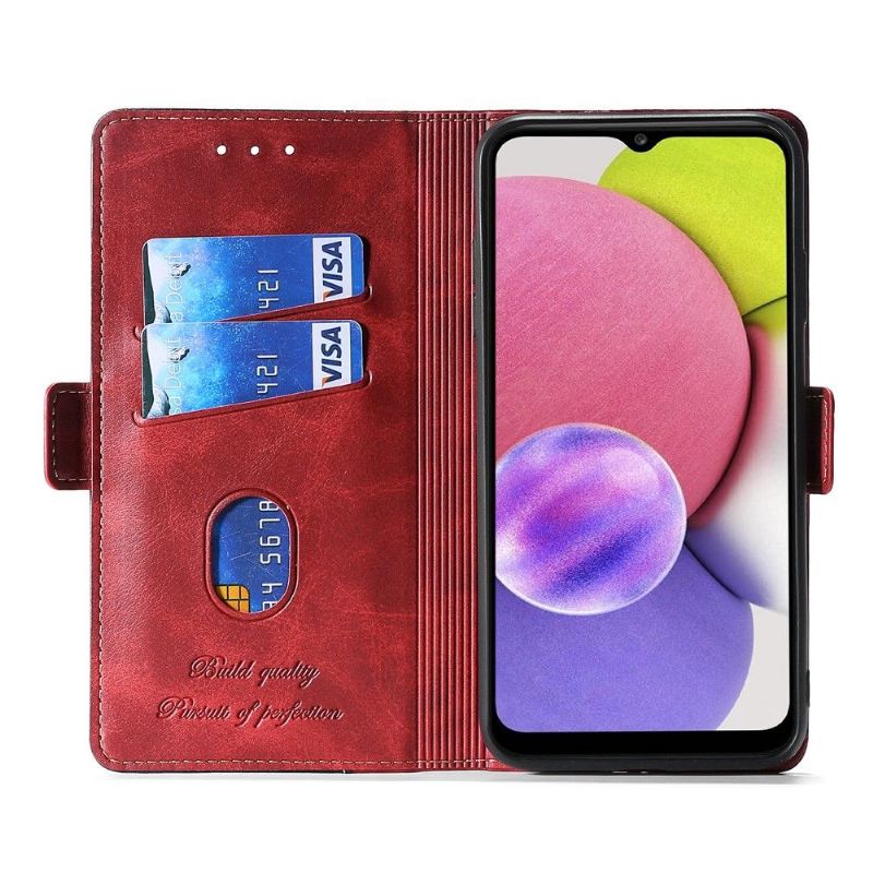 Flipové Pouzdro Na Samsung Galaxy M52 5G Keyunfei Faux Leather Bicolor