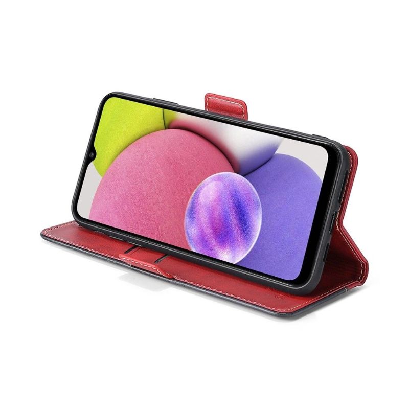 Flipové Pouzdro Na Samsung Galaxy M52 5G Keyunfei Faux Leather Bicolor