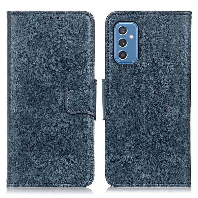 Flipové Pouzdro Na Samsung Galaxy M52 5G Kožené Pouzdro Funkce Folia Z Umělé Kůže