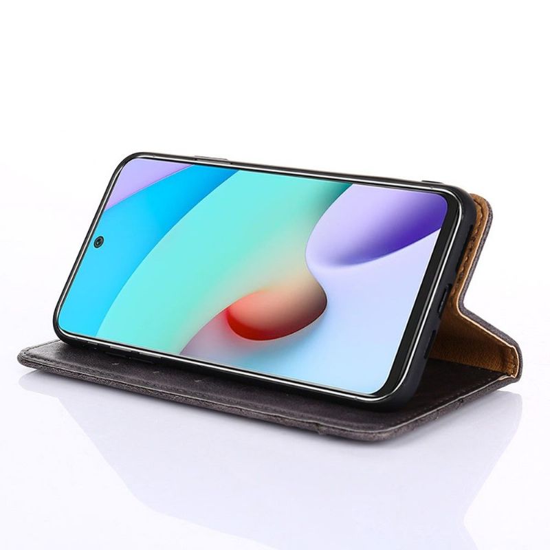 Flipové Pouzdro Na Samsung Galaxy M52 5G Kožené Pouzdro Otočný Držák Karet Z Umělé Kůže