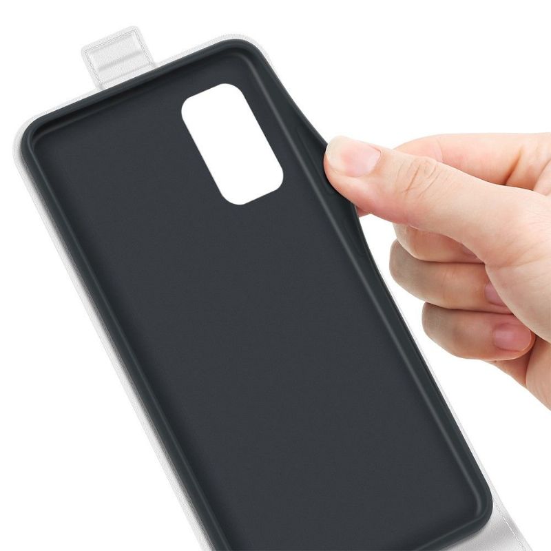 Flipové Pouzdro Na Samsung Galaxy M52 5G Kožené Pouzdro Vertikální Umělá Kůže