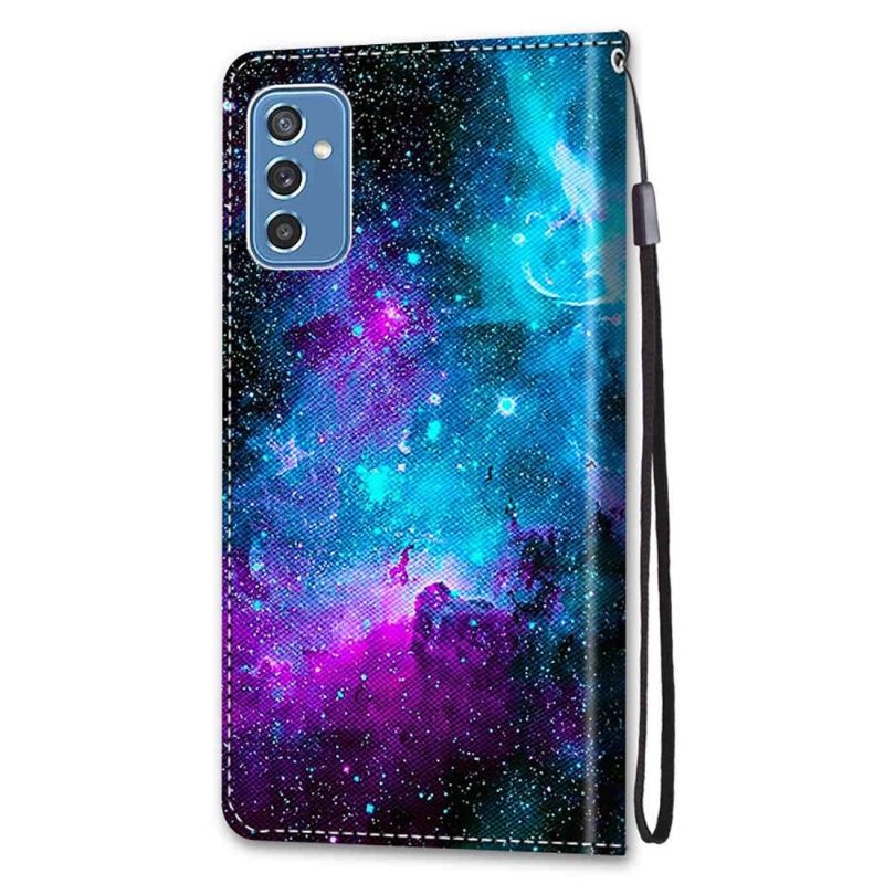 Flipové Pouzdro Na Samsung Galaxy M52 5G Mlhovina