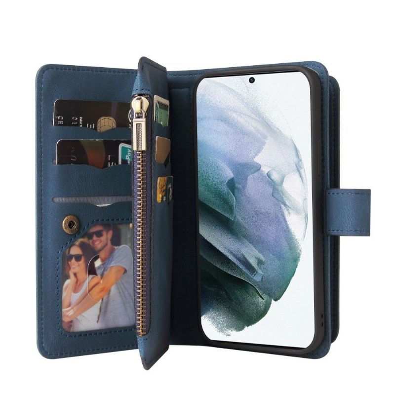 Flipové Pouzdro Na Samsung Galaxy M52 5G Peněženkové Pouzdro Na Lana