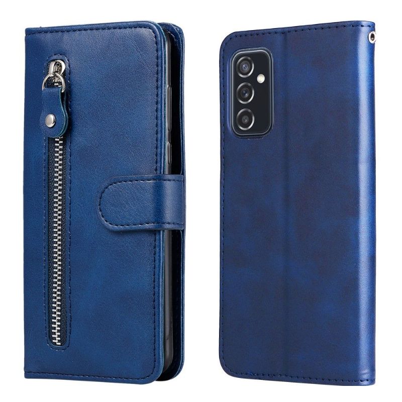 Kožené Pouzdro Na Samsung Galaxy M52 5G Peněženkové Pouzdro Peněženka Elena