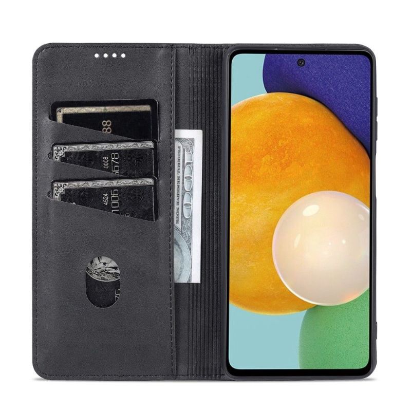 Pouzdra Na Samsung Galaxy M52 5G Peněženkové Pouzdro Umělá Kůže Azns