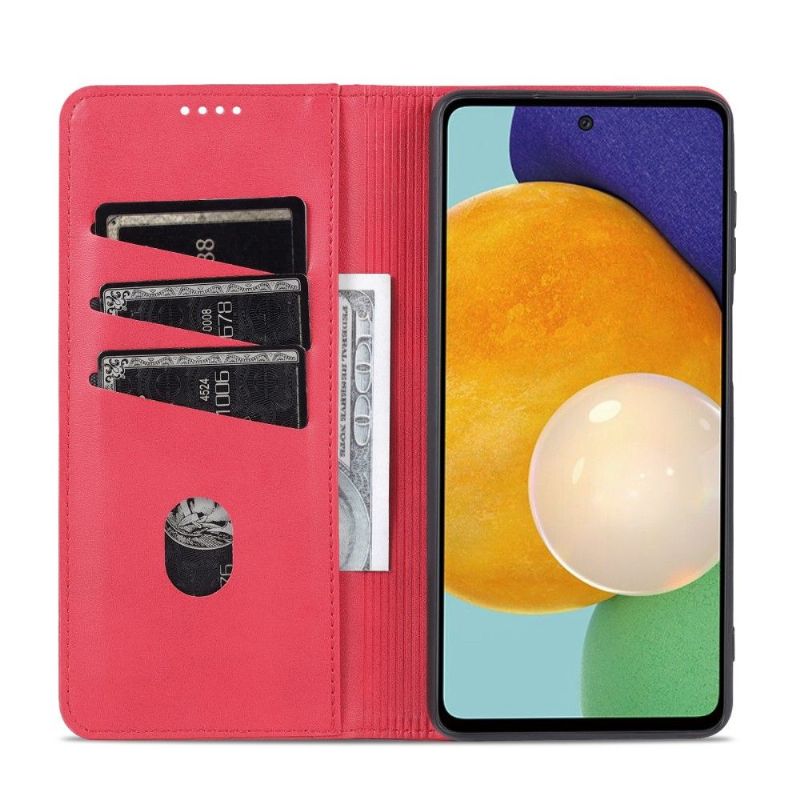 Pouzdra Na Samsung Galaxy M52 5G Peněženkové Pouzdro Umělá Kůže Azns