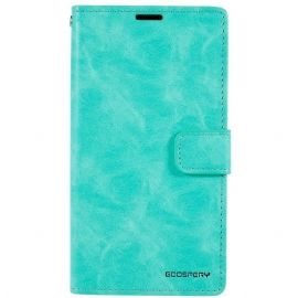 Flipové Pouzdro Na iPhone 14 Blue Moon Merkur Goospery