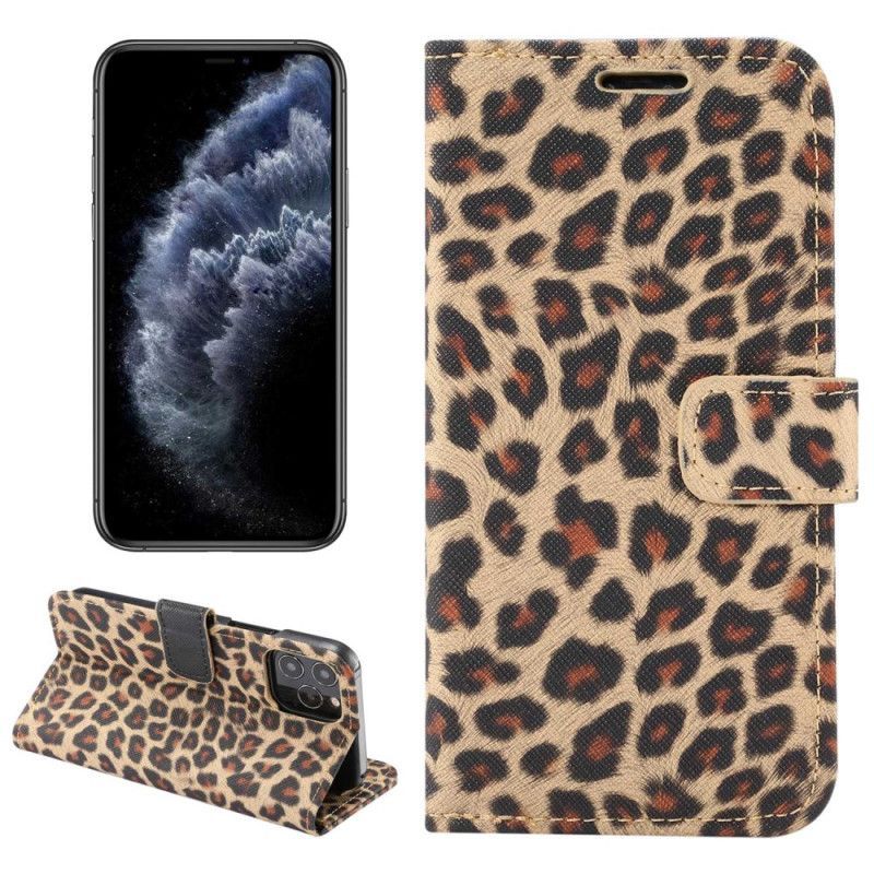 Flipové Pouzdro Na iPhone 14 Leopard