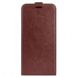 Kožené Pouzdro Na iPhone 14 Flipové Pouzdro Efekt Vertikální Klapky Kůže