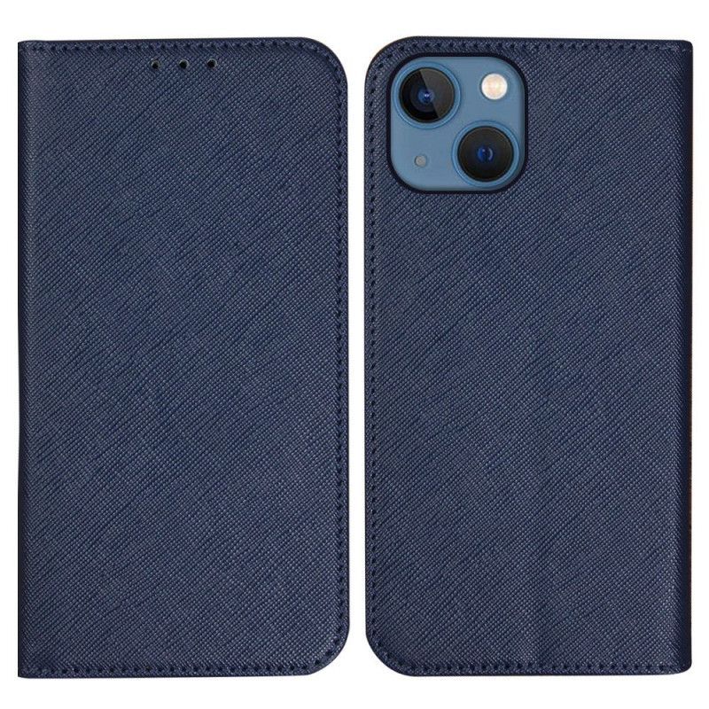 Kryty Na Mobil Na iPhone 14 Flipové Pouzdro S Texturou