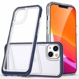 Kryty Na Mobil Na iPhone 14 Křišťálově Barevné Hrany