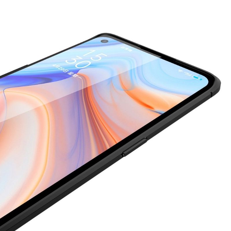 Kryt Na Oppo Reno 4 Pro 5G Zrnitá Dokončovací Hadice
