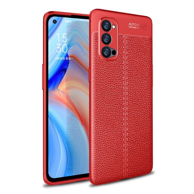 Kryt Na Oppo Reno 4 Pro 5G Zrnitá Dokončovací Hadice