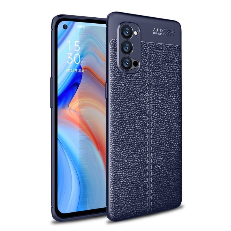 Kryt Na Oppo Reno 4 Pro 5G Zrnitá Dokončovací Hadice