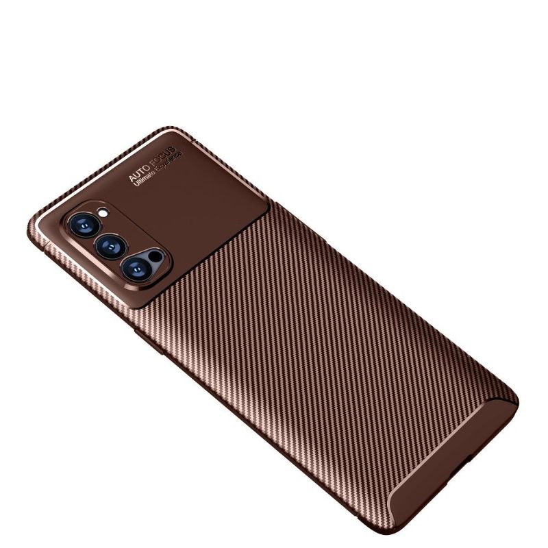 Kryty Na Mobil Na Oppo Reno 4 Pro 5G Efekt Uhlíkových Vláken