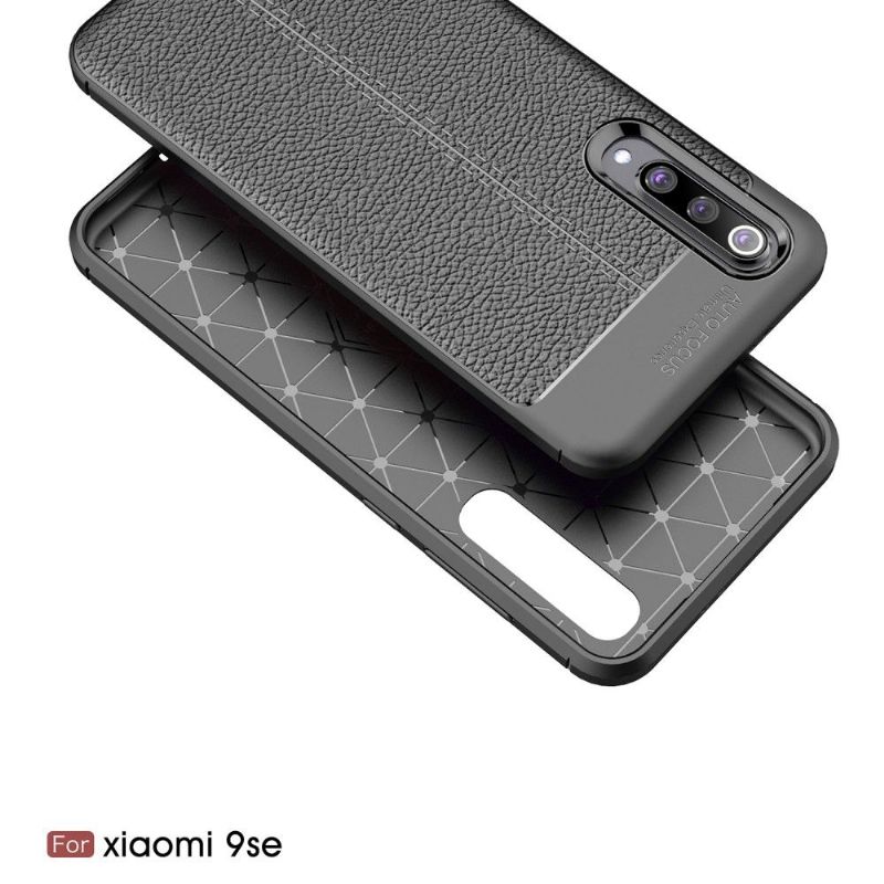 Kryt Na Xiaomi Mi 9 SE Gel Pro Konečnou Úpravu Umělé Kůže