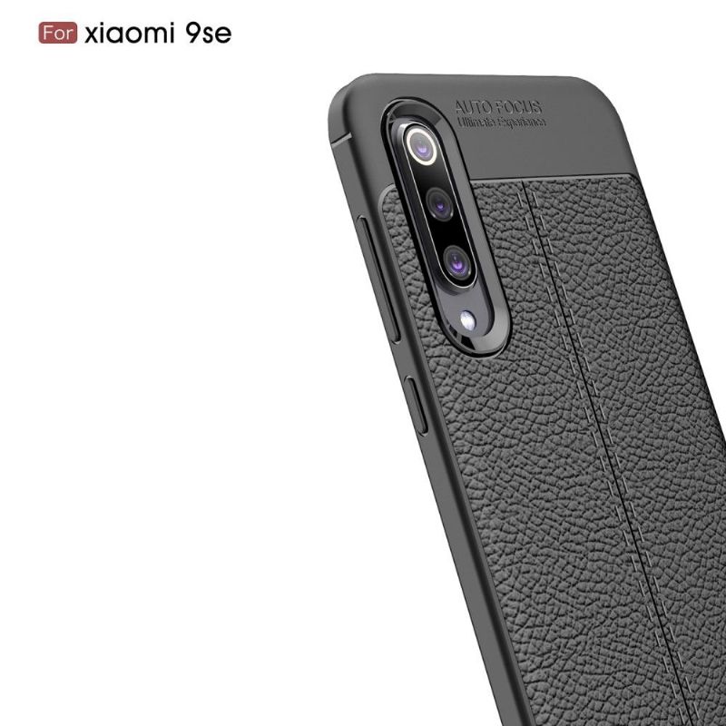 Kryt Na Xiaomi Mi 9 SE Gel Pro Konečnou Úpravu Umělé Kůže