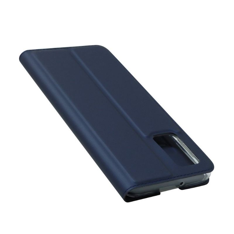 Flipové Pouzdro Na Samsung Galaxy A32 5G Obchodní Imitace Kůže